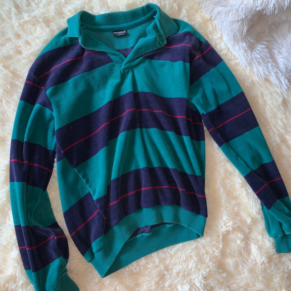 Striped sweater top